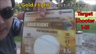 Crosman Gold Flight Lead Free Pellet Review!