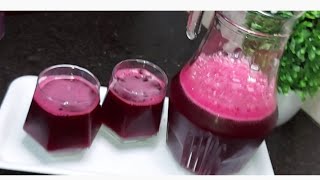 Cabitaan caafimaad kaada anfacaya/Beetroot and ginger juice