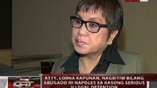 QRT: Atty. Kapunan, nagbitiw bilang abugado ni Napoles