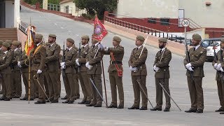 Parada militar en el acuartelamiento del Jaral en honor a San Fernando