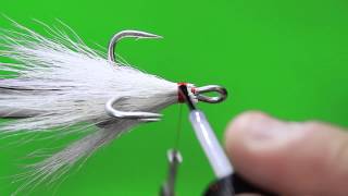 Bucktail Dressing an Owner ST-66TN Saltwater Hook Treble Hook