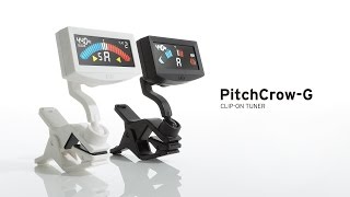 The new PitchCrow Clip on tuner from Korg