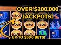 OVER $200,000 ON DRAGON LINK $500 BETS PART 3