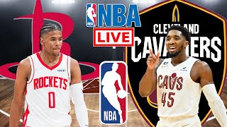 Live: Houston Rockets Vs Cleveland Cavaliers | Live Scoreboard | Play by Play |