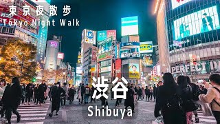 師走の渋谷を夜散歩（Night Stroll in Shibuya during Year-End Rush）