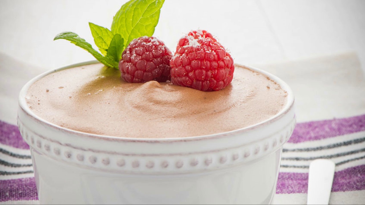 Recette : Mousse Aux Framboises - YouTube