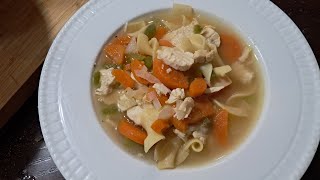 Homemade Chicken noodles Soup Soup, Tha bomb