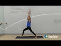 How to do Warrior 1 Yoga Pose | Dana-Farber Zakim Center Remote Programming