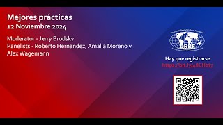 DRBF Central America Webinar Series: Mejores Prácticas