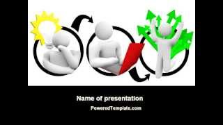 Idea Implementation Plan PowerPoint Template by PoweredTemplate.com