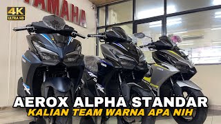 SEMAKIN GAGAH, REVIEW AEROX ALPHA STANDAR || Cang Zainal