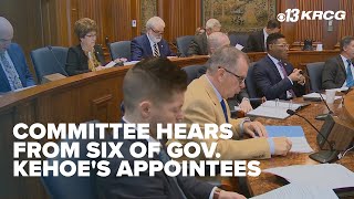 Missouri Senate panel backs Gov. Kehoe's picks, full Senate vote set for Thursday