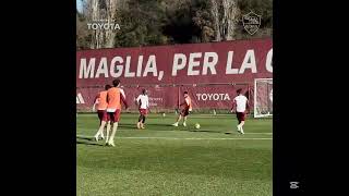 AS Roma training 14.01.2025 💛❤️ #football #roma #asroma #calcio #seriea @asroma @ToyotaItalia