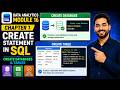 Data Analytics Module 16 Chapter 1 | CREATE Statement in SQL | Create Databases & Tables