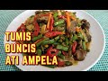 #32 Resep Tumis Buncis Ati Ampela Pedas Manis enak // Cara mudah membuat Oseng Buncis Ati Ampela