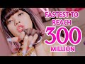 FASTEST KPOP GROUPS MUSIC VIDEOS TO REACH 300 MILLION VIEWS