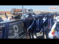 President Mnangagwa unveils plaque for the Geo Pomona Waste Management site.