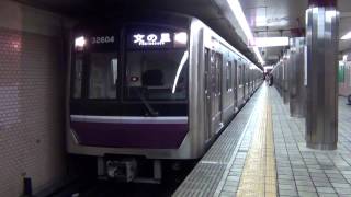 【HD】大阪市交通局　30000系32604F 文の里行 谷町九丁目発車