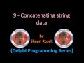Delphi Programming Series: 9 - Concatenating string data