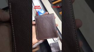 Mens premium money bag/short Wallet price 2025 #leather #orginal