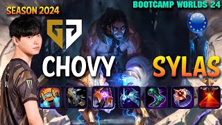 GEN Chovy SYLAS vs YONE Mid - Patch 14.20 EUW Ranked WORLDS 2024 Bootcamp | lolrec