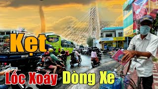 Kẹt Xe Đường Về Miền Tây Tiền Giang Về Cầu Rạch Miễu Bến Tre, Miền Tây Lốc Xoáy Tân Hồng Giồng Riềng