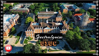 University of Illinois Urbana-Champaign Cinematic Drone Video 2024 4K UHD | SpectralGuise | #uiuc