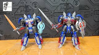 0843 胡服騎射的變形金剛分享時間843集 Dr  Wu DW M08 Shield \u0026 Sword For TLK Voyager Optimus Prime 吳醫生 柯博文 金屬劍盾