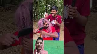 Galti se Bal kha liya #comedy #prank #funny