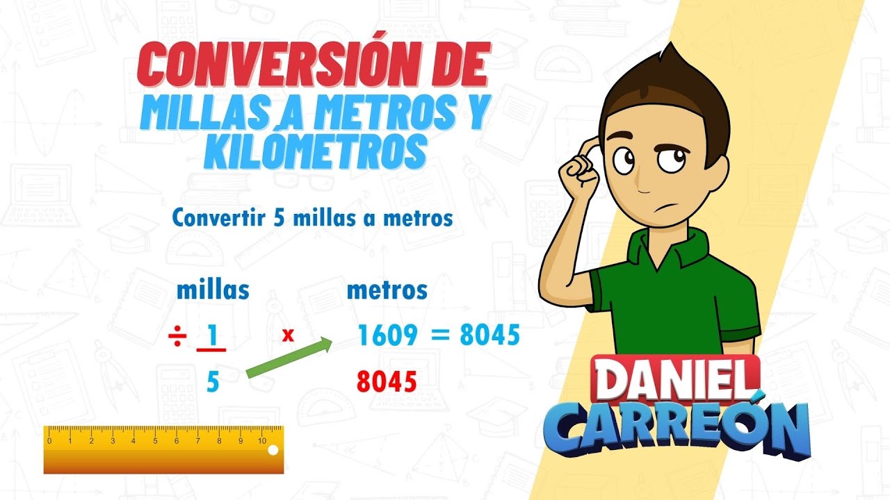 3 Millas A Metros - Estudiar