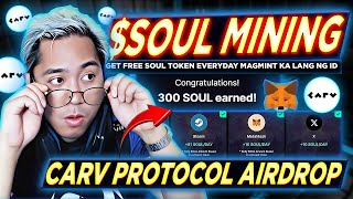 $SOUL AIRDROP | Carv Protocol 2024 Mining Tutorial | HOW TO GET FREE CRYPTO EVERYDAY!