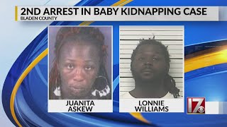 2nd suspect arrested in abduction of 4-month-old in Bladen County