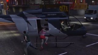 【GTA５オンライン】ヘリで出かけるだけだったのに【小ネタ】