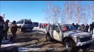 НИВА vs Toyota 80 :) КРУТОЙ БАТЛ!!! Развязка в конце видео...