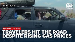 Memorial Day travelers hit the road despite high gas prices, focus on family time