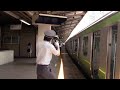 【山手線】内回り東京入線発車 男性車掌発車メロディ yamanote line tokyo sta.