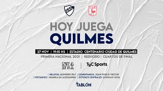 Quilmes vs. Morón EN VIVO | El Tablón QAC
