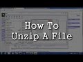 How To Unzip A File (7-Zip)