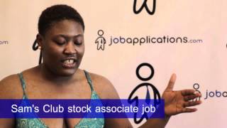 Sam's Club Interview - Stocker