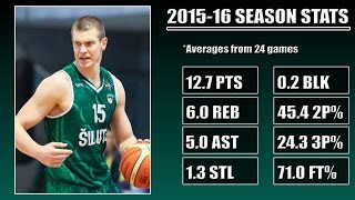 Tomas Lekūnas 2015-16 Season Highlights