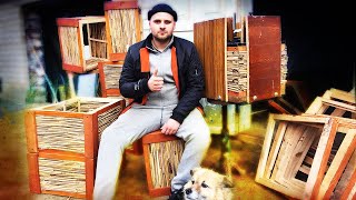 Найкращий корпус з очерету, легко та просто. Вулик з очерету від А до Я.