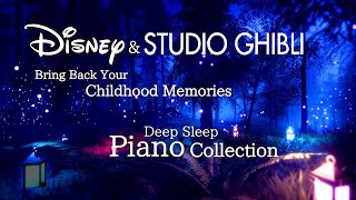 Disney & Studio Ghibli Bring Back Childhood Memory Piano Collection for Deep Sleep (No Mid-roll Ads)