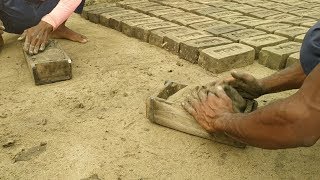 How to make bricks manual system -  কিভাবে ইট তৈরি করা হয়