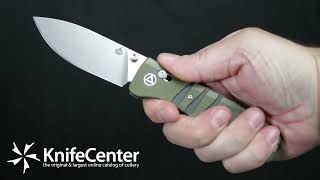 QSP Knives Keanu Alfaro Ripley Glyde/Crossbar Lock Folding Knife