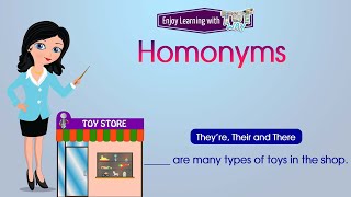 Homonyms | Homonyms for Kids | Homonyms in English Grammar | Homonyms Concepts, Uses