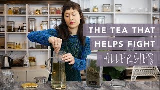 How to make nettle tea for natural allergy relief, with Rachelle Robinett