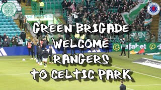 Green Brigade Welcome Rangers to Celtic Park - Celtic 2 - Rangers 1 - 30.12.23