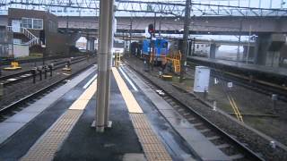 名鉄豊明駅当駅止まり到着＆普通東岡崎行き出発