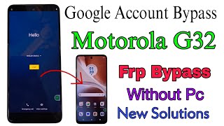2024 NEW: Motorola FRP Bypass Android 13 Without Computer [No Talkback/ No Maps] 100% Worked !