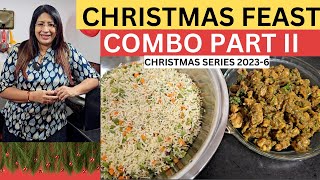 CHRISTMASന് ഒരു അടിപൊളി COMBO | BUTTER FRIED RICEഉം GREEN CHILLI CHICKEN MASALAഉം MOCHA PUDDINGഉം